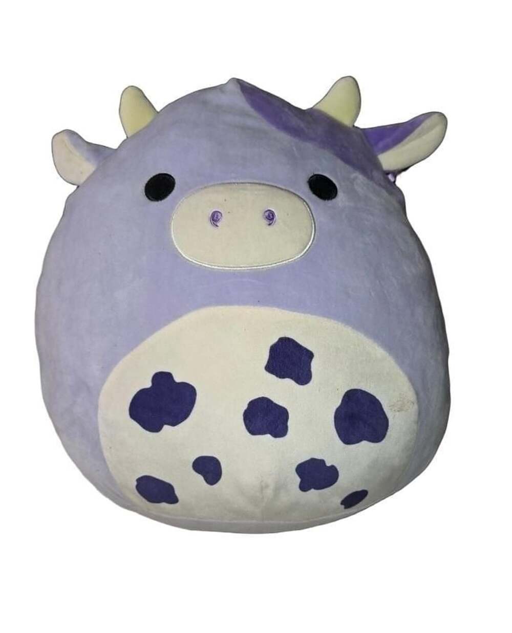 Squishmallows Bubba The Purple Cow Plush Stuffed Toy